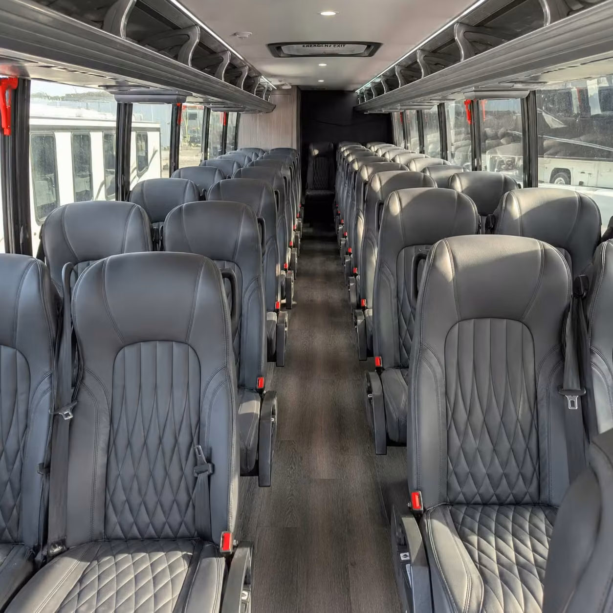 35 passenger minibus inside