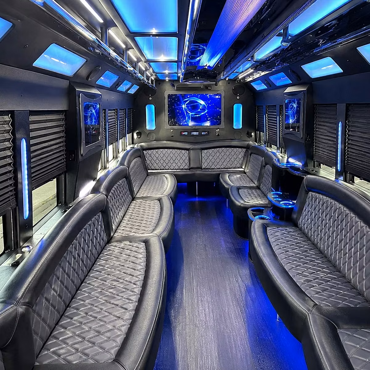 party bus interior
