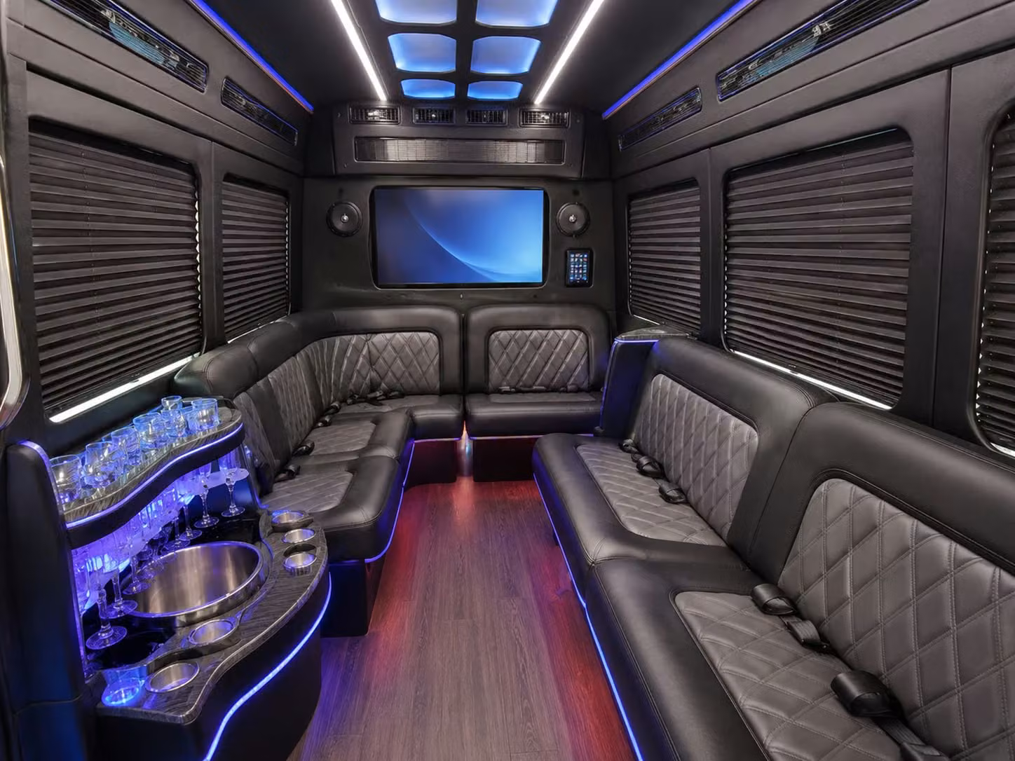 sprinter limousine inside